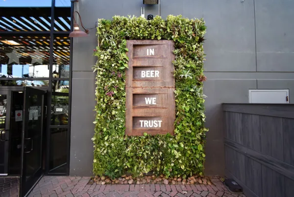 Draft Republic Living Wall in San Marcos, CA