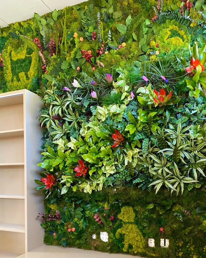 Moss Living Wall Design with a Living Wall Tropical. Vertical Garden Solutions provides its clients with Moss Walls & Living Walls