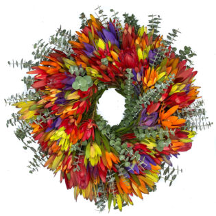 Seasonal Protea Wreath
